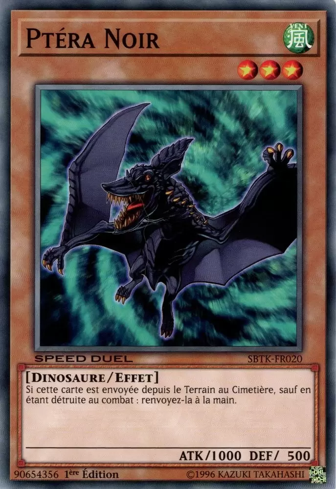 Speed Duel : Les Épreuves du Royaume SBTK - Ptéra Noir