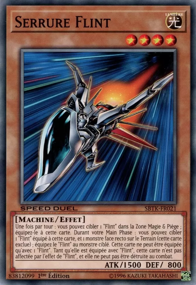 Speed Duel : Les Épreuves du Royaume SBTK - Serrure Flint