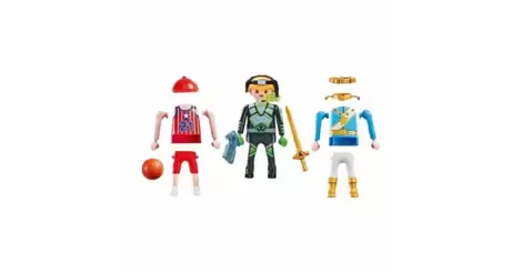 Multi-set 3 filles - Playmobil Inclassables 9855