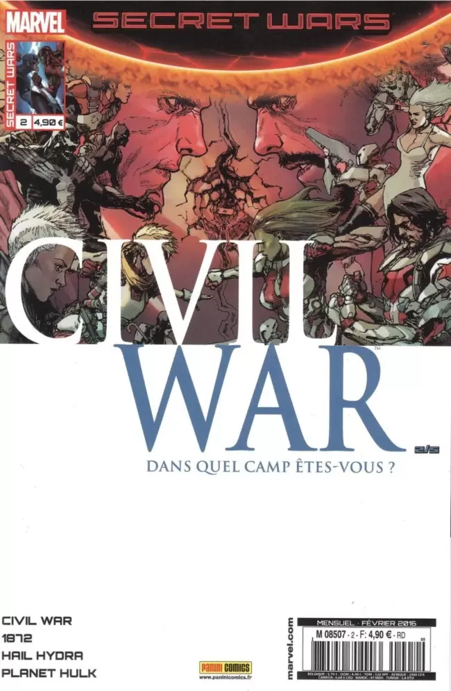 Secret Wars : Civil War - Premiers mouvements