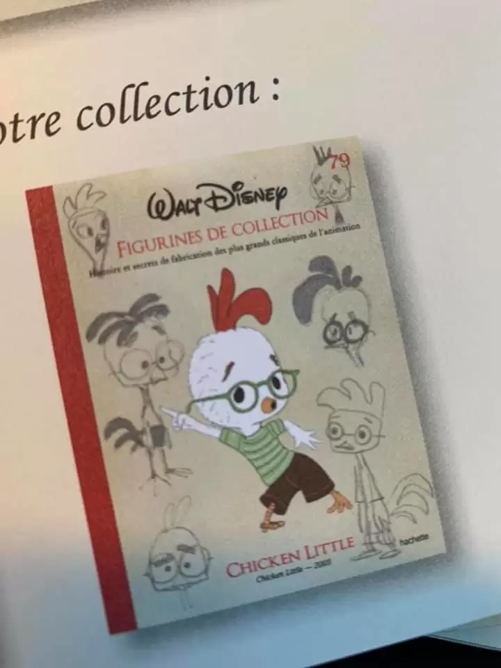 Figurine Disney ( Hachette ) - Chiken Little - Chiken Little