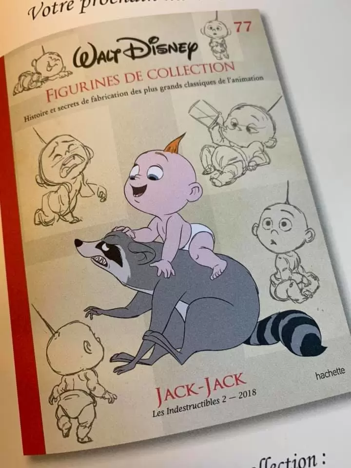 Figurine Disney ( Hachette ) - Les Indestructibles 2 - Jack-Jack Parr