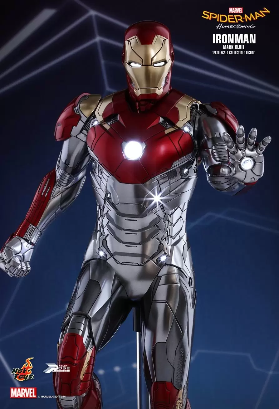 Power Pose Series - Spider-Man: Homecoming - Iron Man Mark XLVII