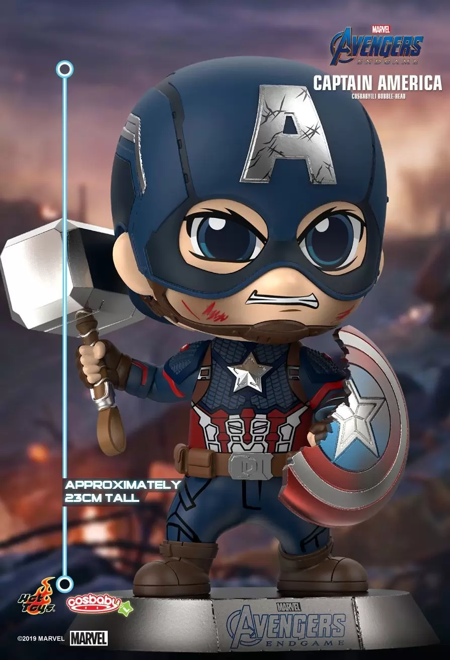 Cosbaby Figures - Avengers: Endgame - Captain America Large
