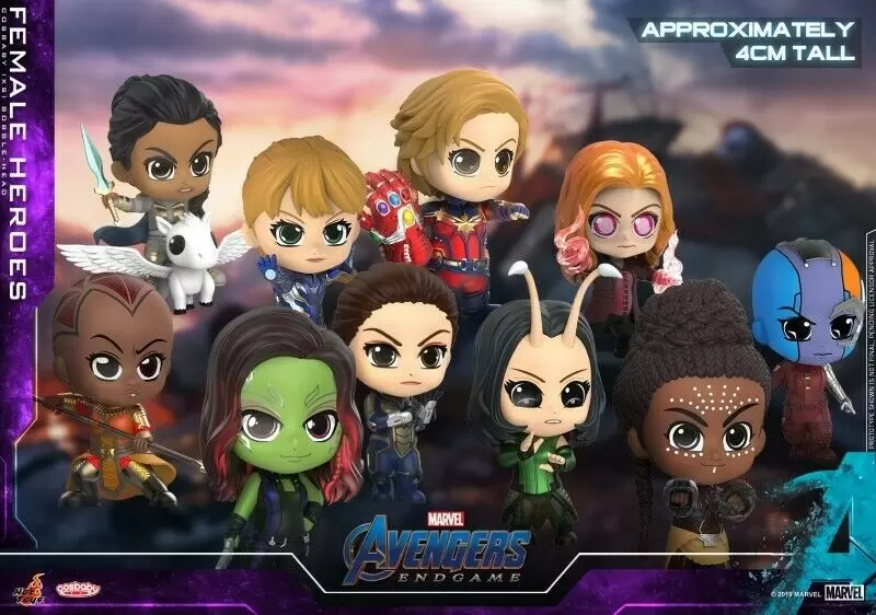 Cosbaby Figures - Avengers: Endgame - Female Heroes Set