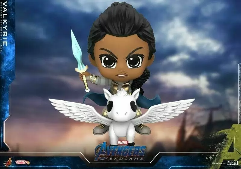 Cosbaby Figures - Avengers: Endgame - Valkyrie with Pegasus