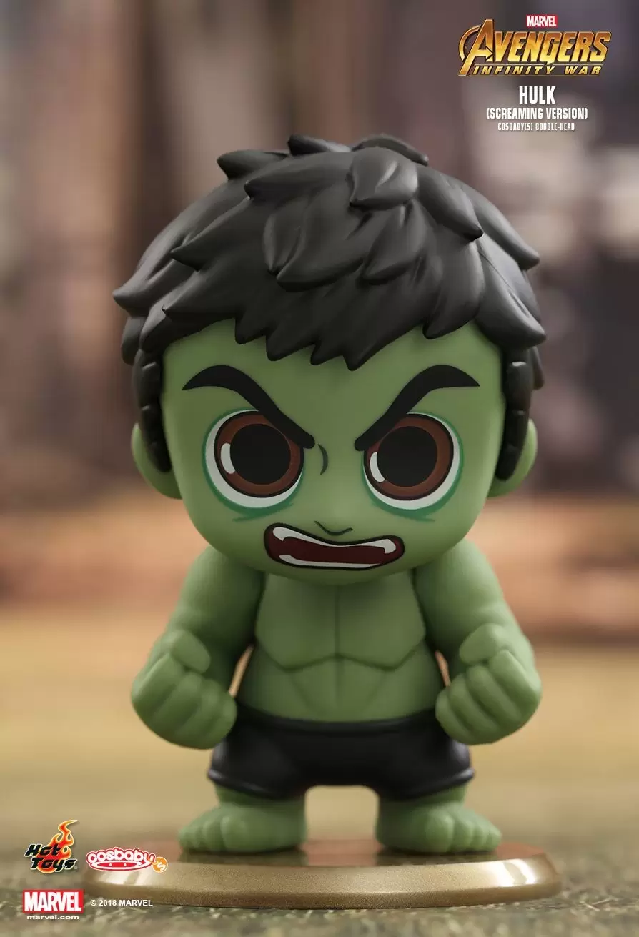 Cosbaby Figures - Avengers: Infinity War - Hulk (Screaming version)