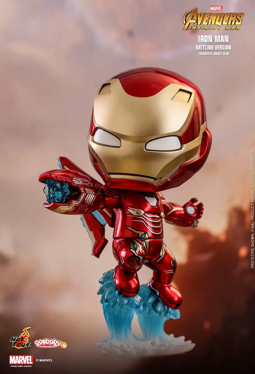 Cosbaby Figures - Avengers: Infinity War - Iron Man (Battling Version)