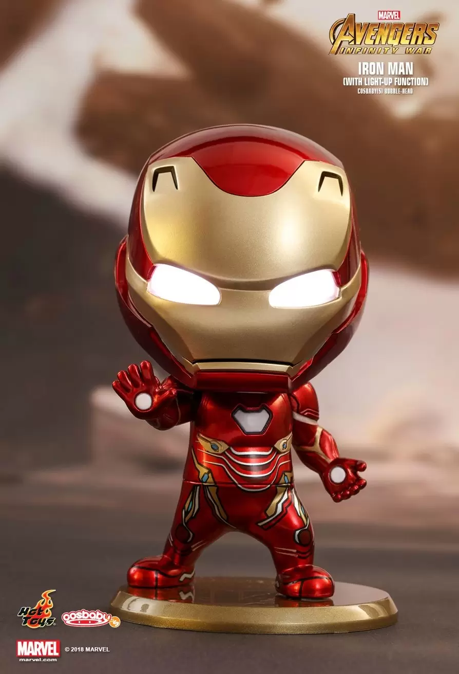 Cosbaby Figures - Avengers: Infinity War - Iron Man (With light-up function)