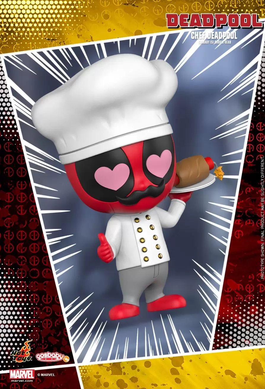 Cosbaby Figures - Deadpool - Chef Deadpool