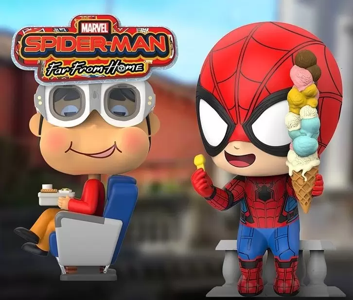 Cosbaby Figures - Spider-Man: Far From Home - Movbi and Spider-Man