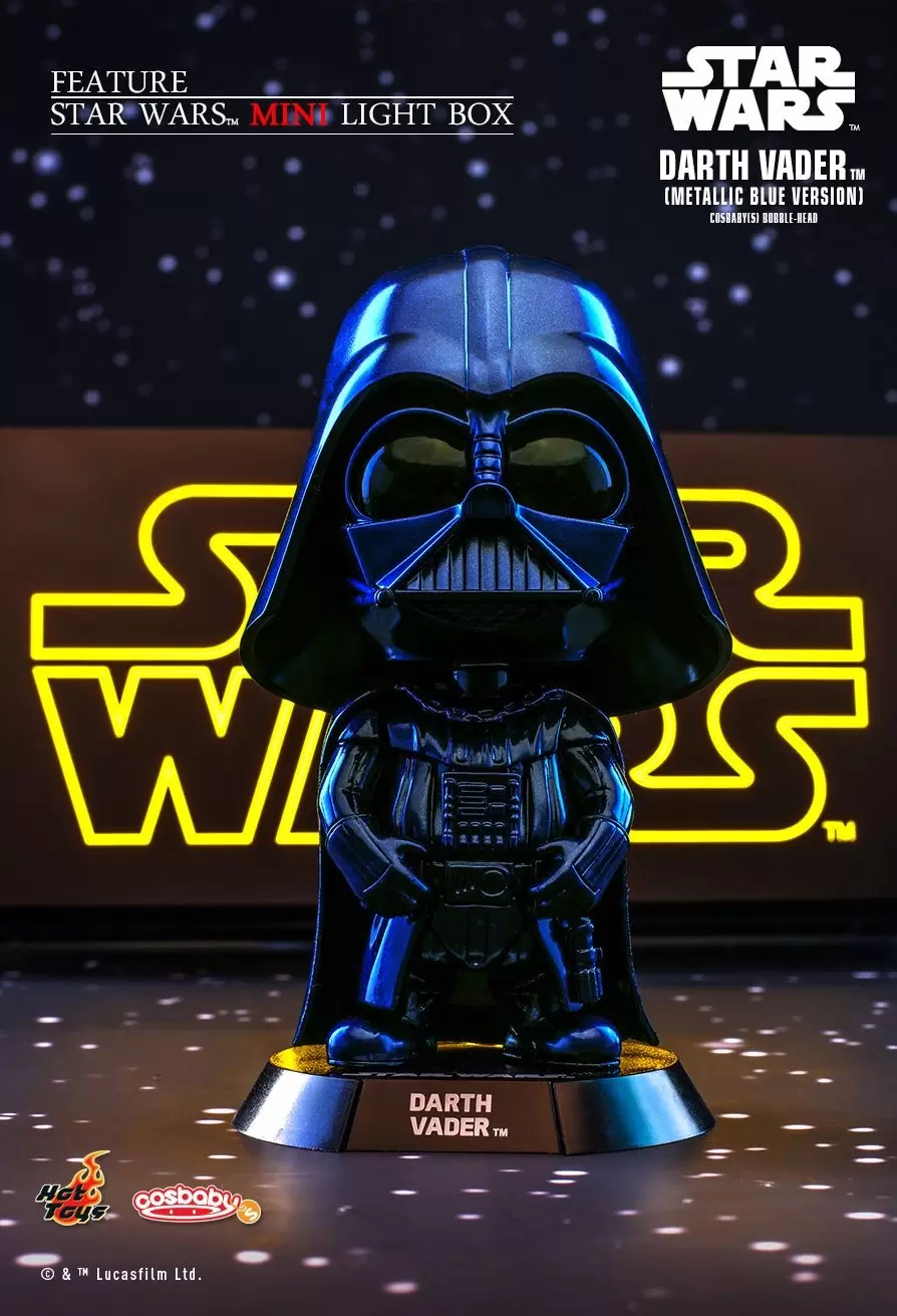 Cosbaby Figures - Star Wars: Episode VI Return of the Jedi - Darth Vader (Metallic Blue Version)