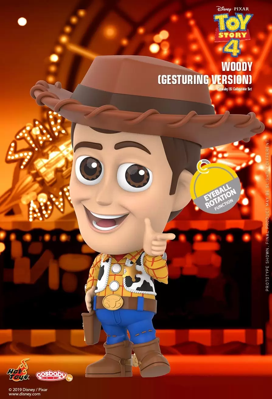 Cosbaby Figures - Toy Story 4 - Woody Gesturing Version