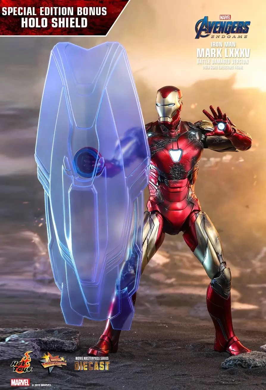 Movie Masterpiece Series - Avengers: Endgame - Iron Man Mark LXXXV (Battle Damaged Version) - Special Edition