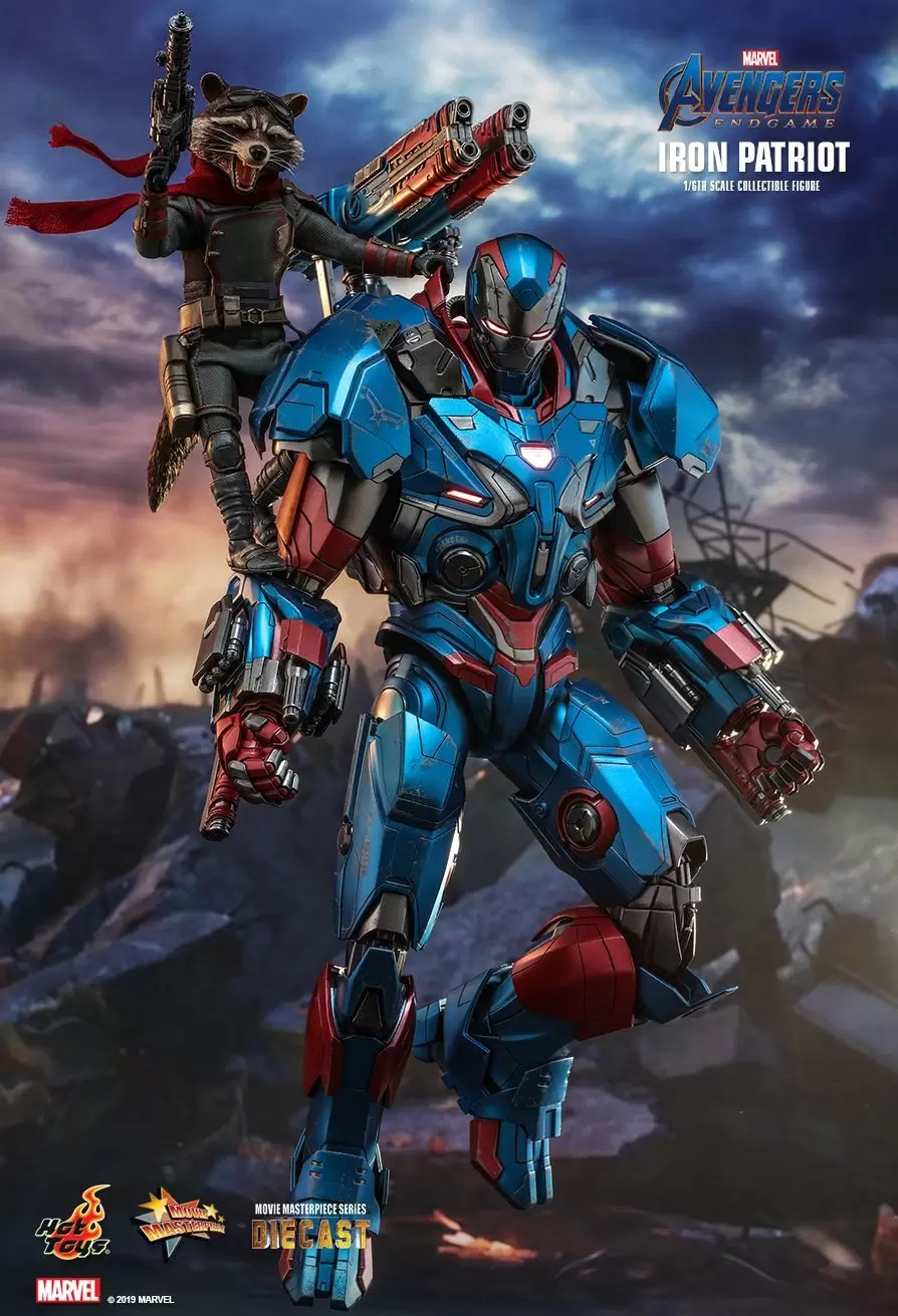 Movie Masterpiece Series - Avengers: Endgame - Iron Patriot