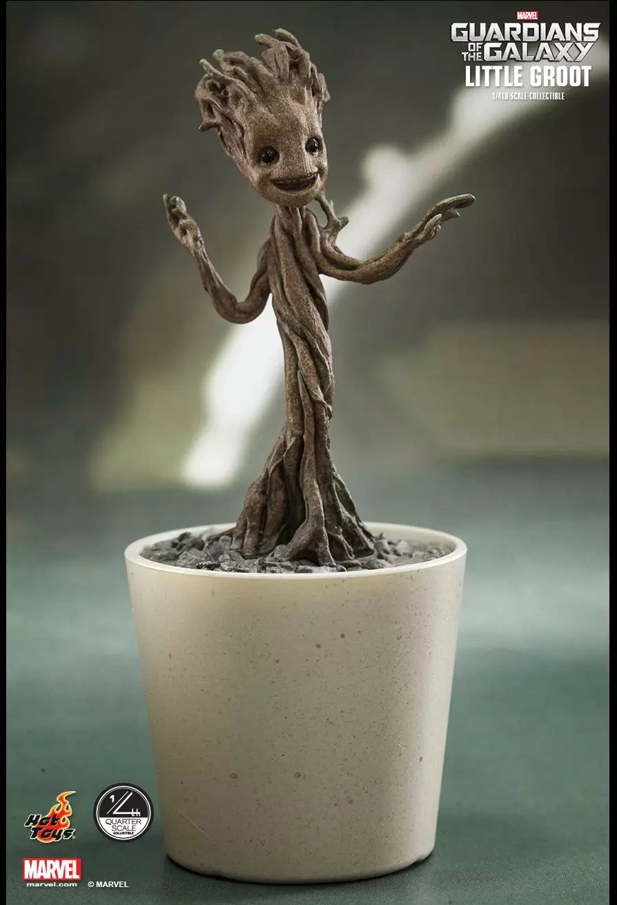 Hot Toys Marvel Guardians of the Galaxy Little Groot Quarter Scale Figure QS004 