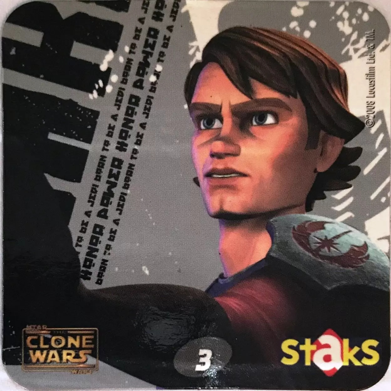 The Clone Wars STAKS - Carte n°003