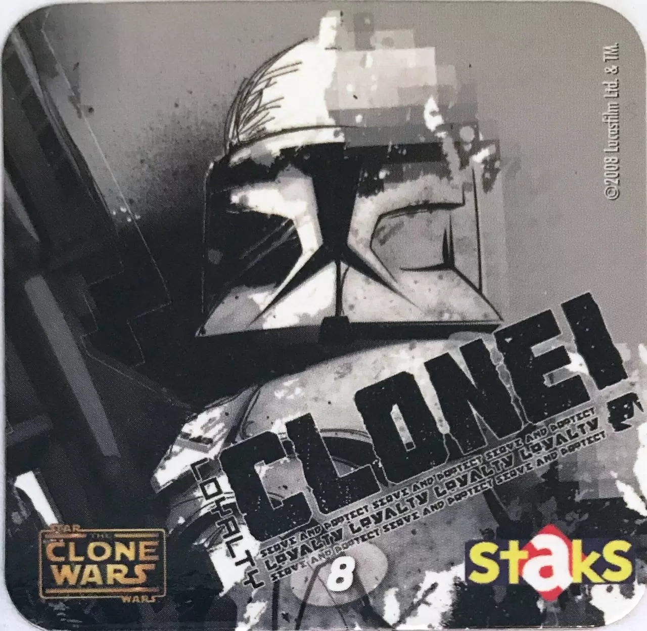 The Clone Wars STAKS - Carte n°008