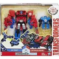 Hi-test & Optimus Prime - Combiner Force