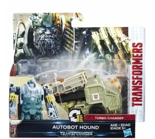 Transformers The Last Knight - Autobot hound Turbo Changer