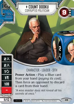 Allies of necessity - Count dooku corrupted politician