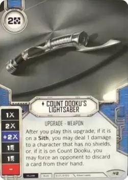 Allies of necessity - Count Dooku\' lightsaber