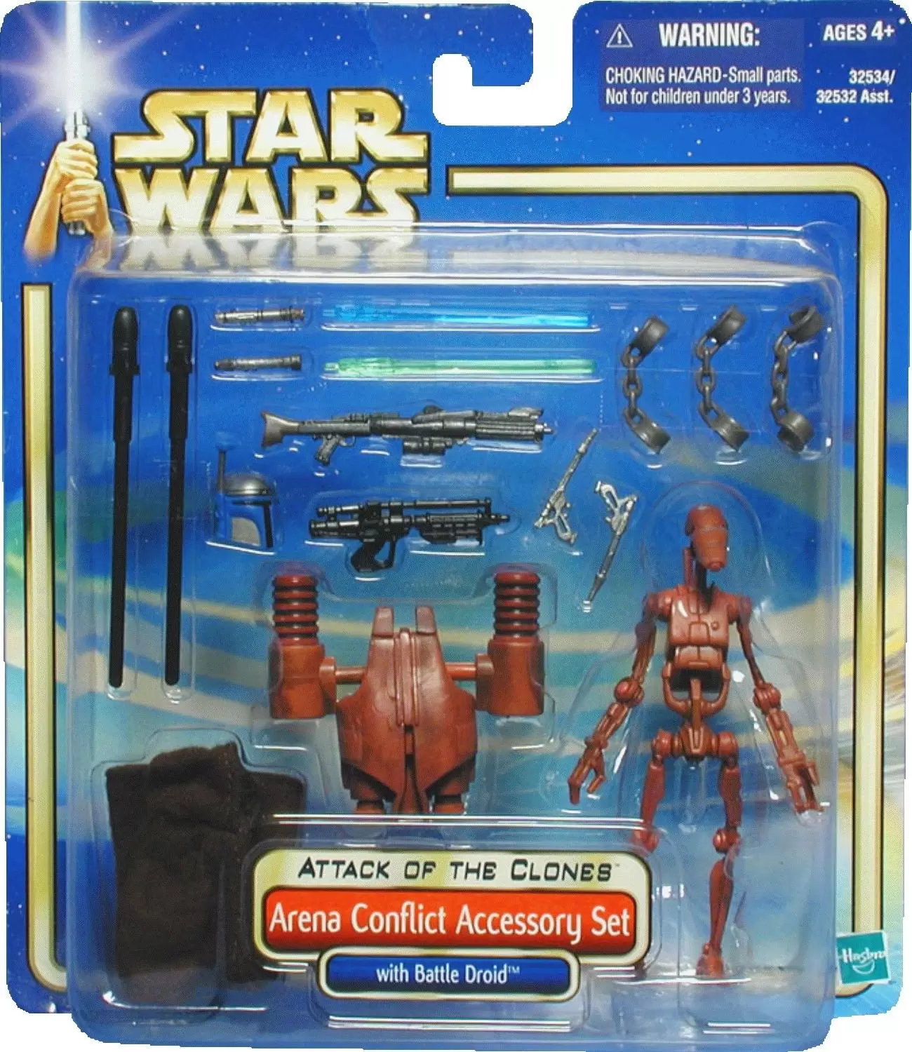 Star Wars SAGA - Arena Conflict Accessory Set (with battle droid)
