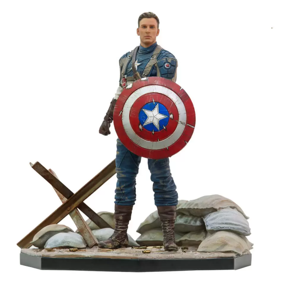 Iron Studios - Captain America - The First Avenger - Art Scale Deluxe - MCU 10 Years Event Exclusive