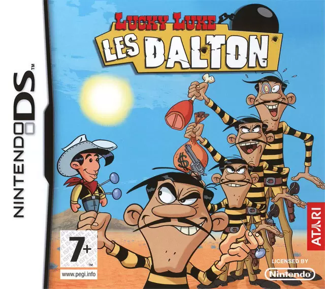Jeux Nintendo DS - Lucky Luke : Les Dalton