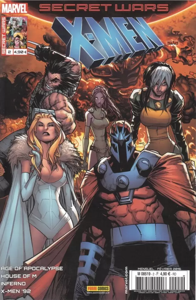 Secret Wars : X-Men - Destruction mutuelle assurée