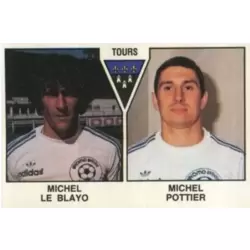 Michel Le Blayo / Michel Pottier - Tours F.C.