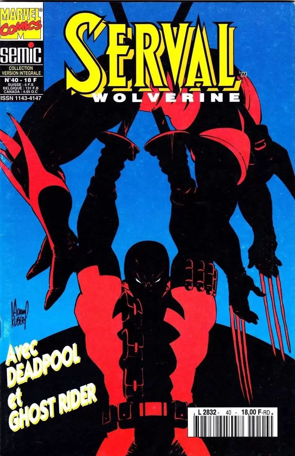 Serval Wolverine - Le masque d\'Ogun - Voici Deadpool
