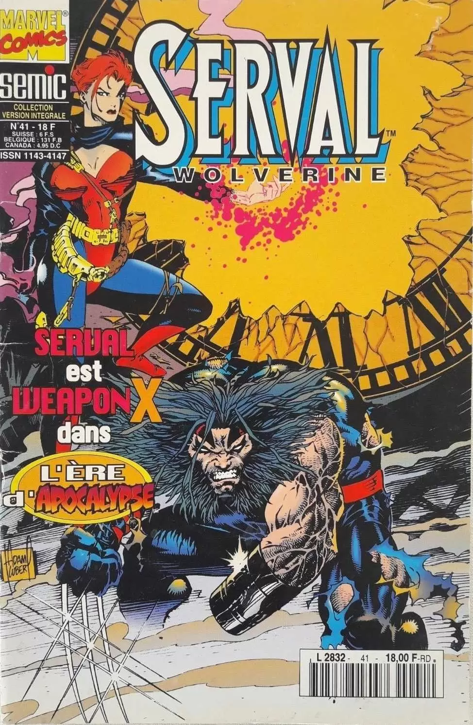 Serval Wolverine - Weapon X : Vieilles blessures - Les feux du ciel