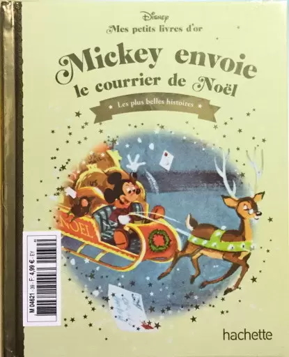 Mes petits livres d’or - Mickey envoie le courrier de Noël