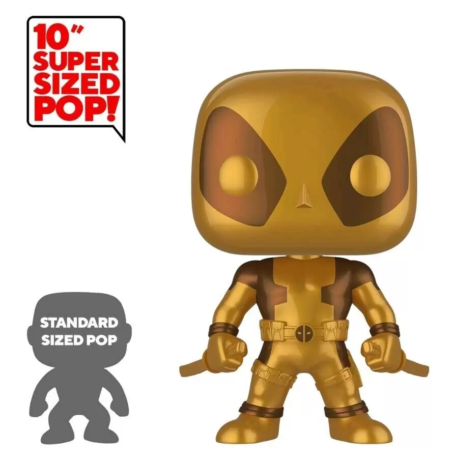 POP! MARVEL - Deadpool - Super Sized Deadpool (Gold)