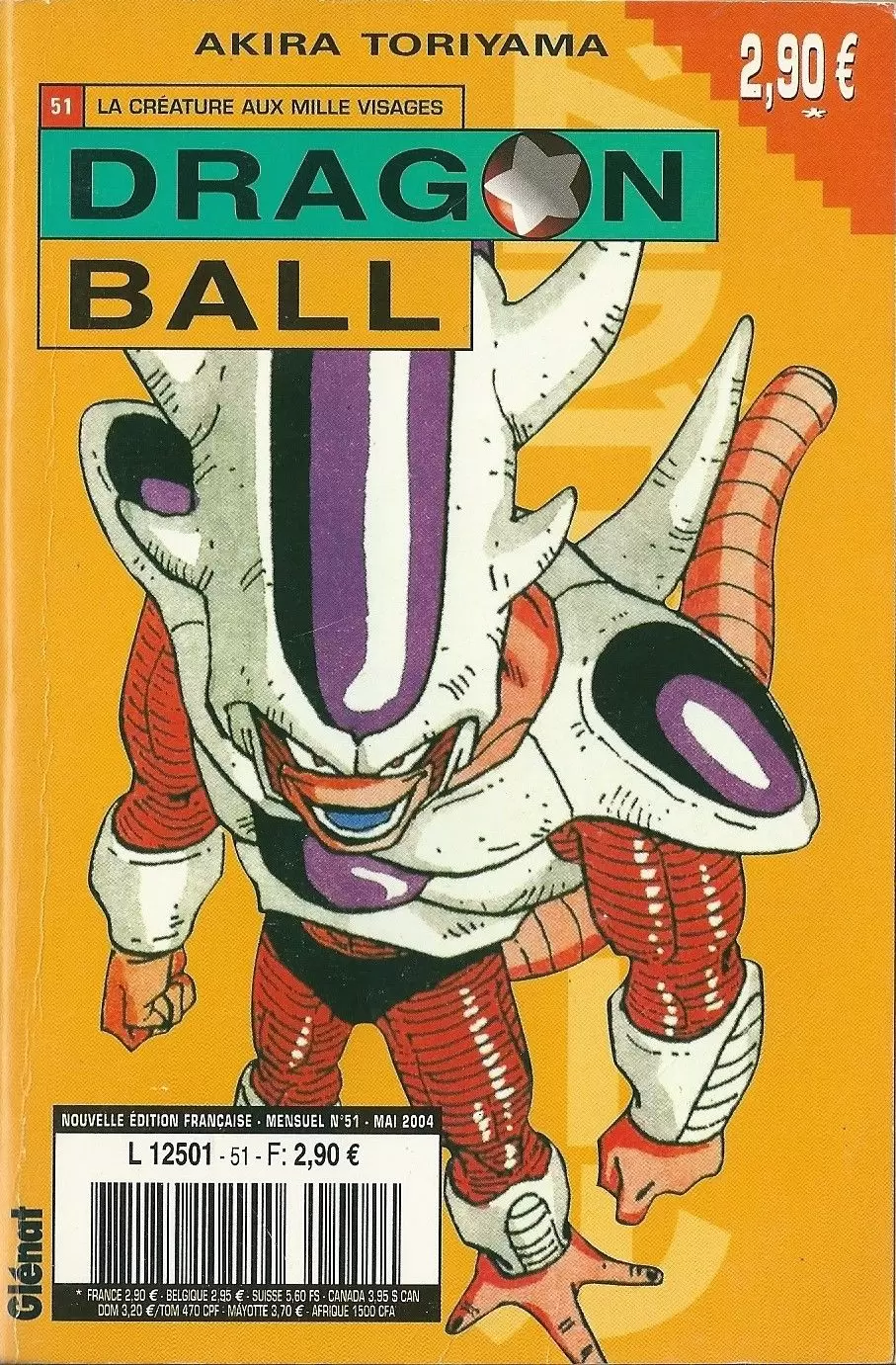 Dragon Ball Kiosque Orange - La créature aux mille visages
