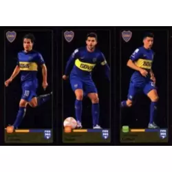 Nicolás Lodeiro - Fernando Gago - Jonathan Calleri - Boca Juniors