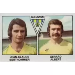 Jean-Claude Berthommier / Gerard Albert - F.C. Gueugnon