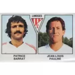 Patrice Barrat / Jean-Louis Pauline - F.C. Limoges