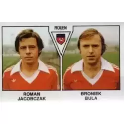Roman Jacobczak / Broniek Bula - F.C. Rouen