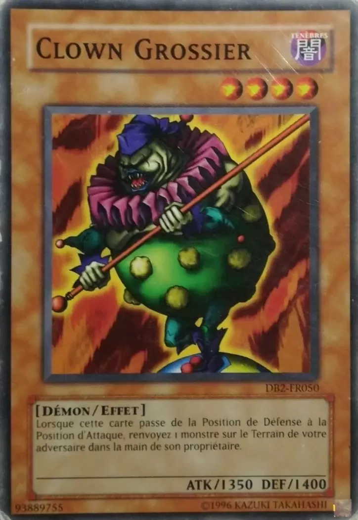 Genèse Ténébreuse 2 DB2 - Clown Grossier