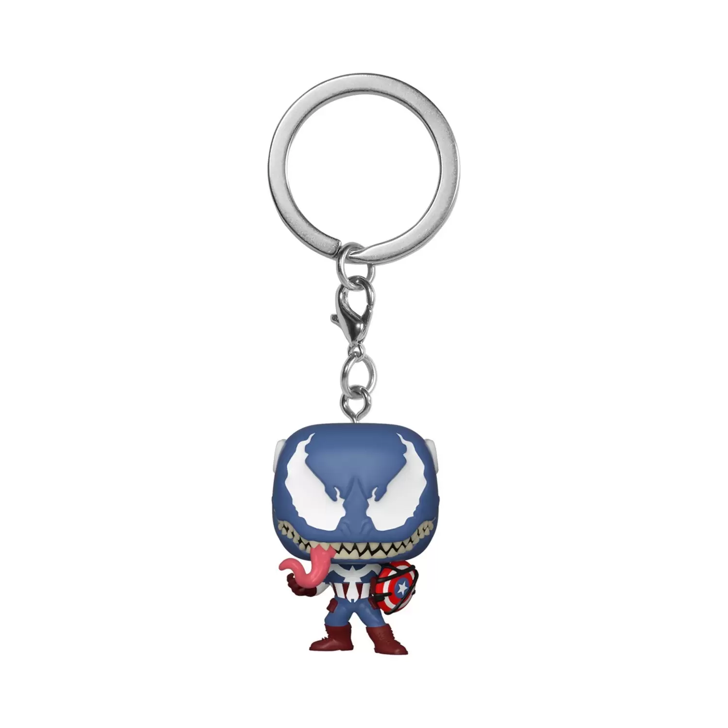 Marvel - POP! Keychain - Venom - Captain America