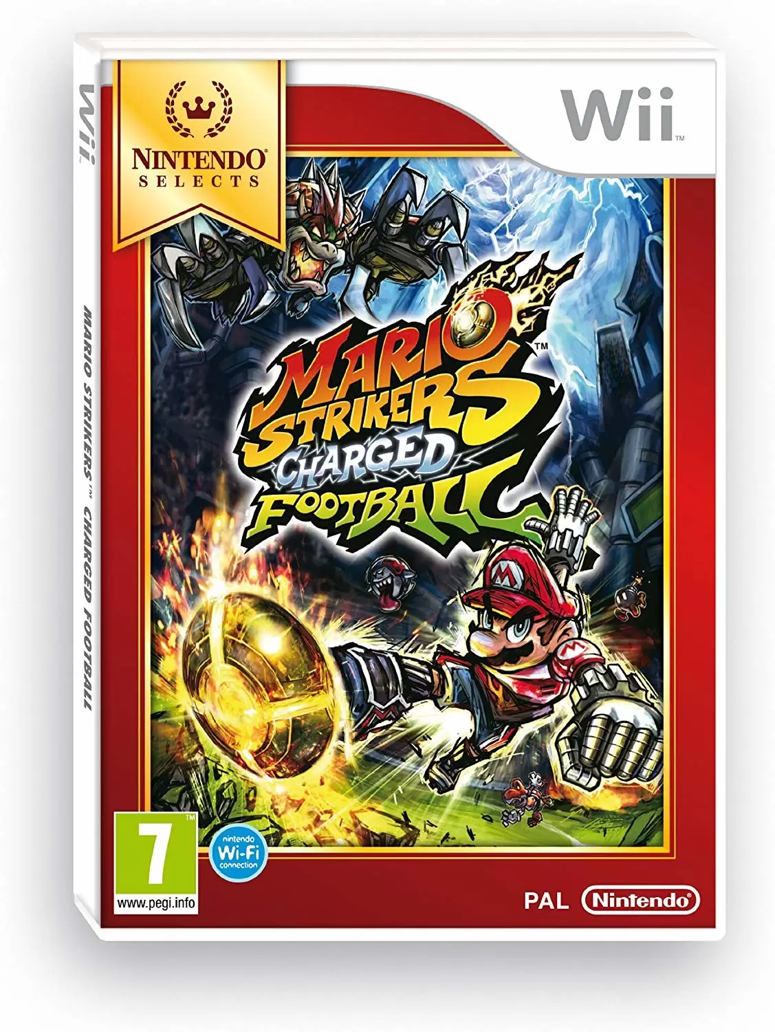 Nintendo Wii Games - Mario strikers charged football nintendo selects