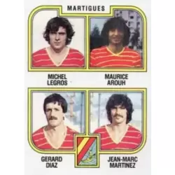 Michel Legros / Maurice Arouh / Gerard Diaz / Jean-Marc Martinez - Martigues