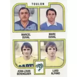 Marcel Duval / Marc Duval / Berenguier / Alfano - Toulon