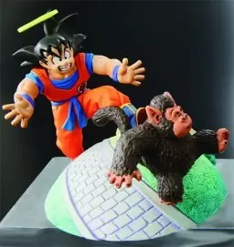 Capsule megahouse - Goku vs bubble