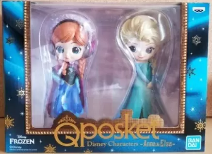 Q Posket Disney - Anna & Elsa 2 Pack