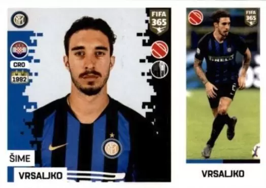 The Golden World of Football Fifa 365 2019 - Šime Vrsaljko - FC Internazionale Milano