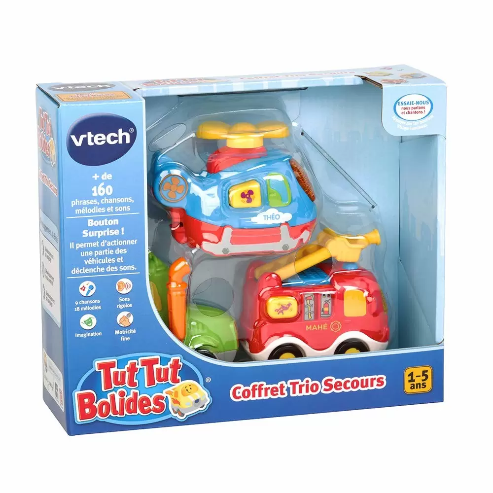 Tut Tut Bolides - Coffret Trio Secours