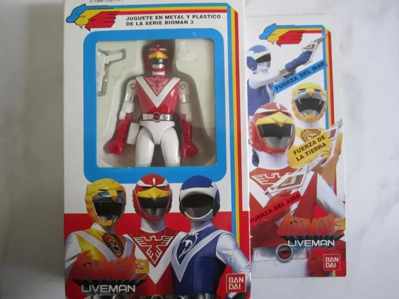 Bioman 3 - Liveman - Faucon rouge - Le vent